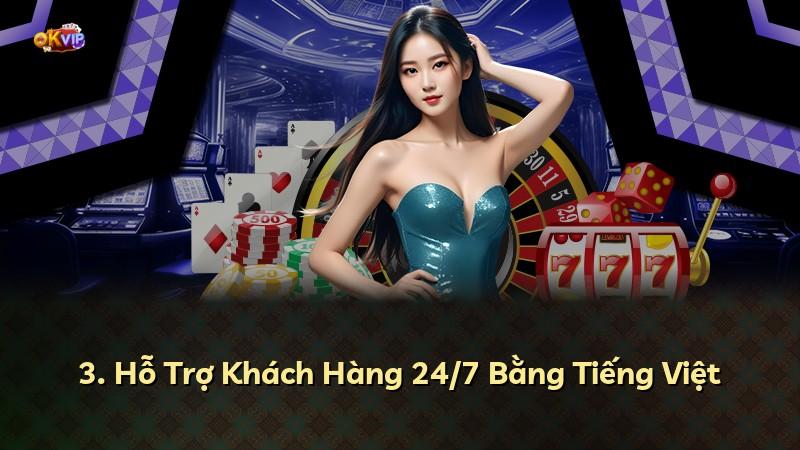 3. Hỗ Trợ Khách Hàng 24/7 Bằng Tiếng Việt