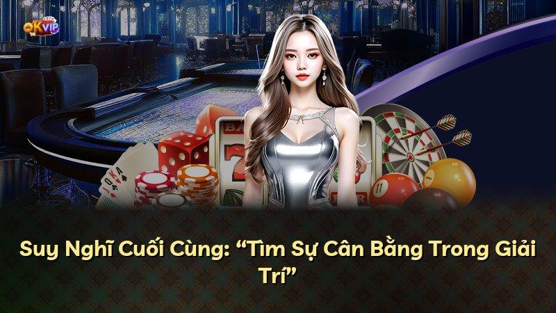 Suy Nghĩ Cuối Cùng: “Tìm Sự Cân Bằng Trong Giải Trí”
